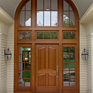 Photo of Captiva door with Sidelites and Transom