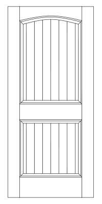 Drawing of 8009B Captiva door