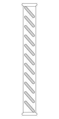 Drawing of vented louver detail
