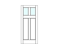 8442 Captiva glass door