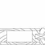 Applied Moulding 1.75 Stile and Rail profile drawing